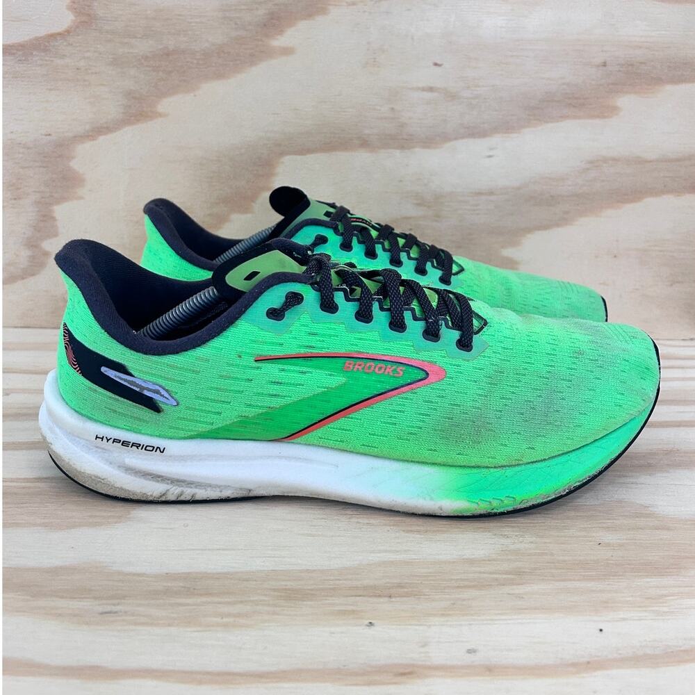Brooks - Hyperion - Running Shoes - Green - Men's - 13(D) - 1104071D308